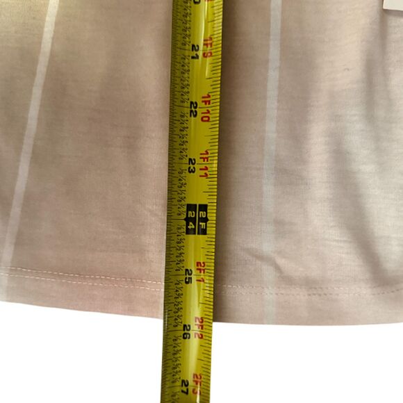 Alfred Dunner Beige & Pink Floral Beaded Applique Top Size XL - Picture 9 of 10